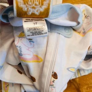 COPY - The Beaufort Bonnet Company Patience and Prayer zip up pajamas